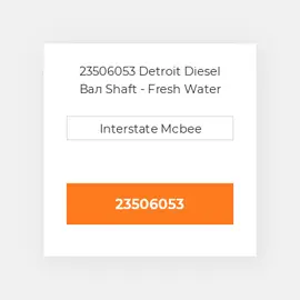 23506053 Detroit Diesel Вал Shaft - Fresh Water Pump