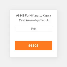 96805 Forklift parts Карта Card Assembly Circuit
