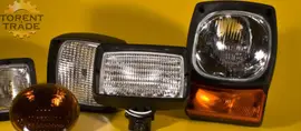 700-50018 JCB Light Rear, NEW MODEL Фара