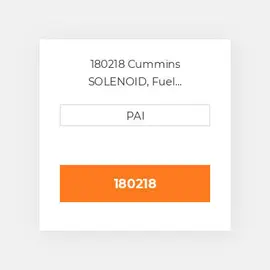 180218 Cummins SOLENOID, Fuel Shutoff(12 vdc) Соленоїд, електромагніт