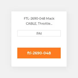 FTL-2690-048 Mack CABLE, Throttle Lock(48in) Кабель