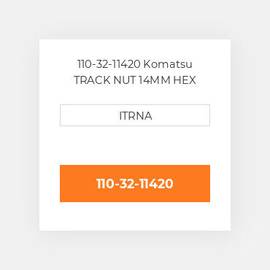 110-32-11420 New HOILand TRACK NUT 14MM HEX Гайка