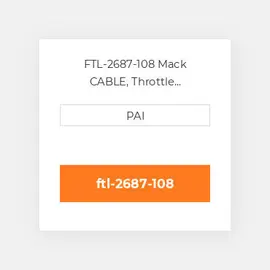 FTL-2687-108 Mack CABLE, Throttle Lock(108in) Кабель