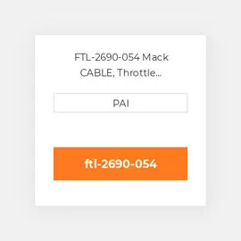FTL-2690-054 Mack CABLE, Throttle Lock(54in) Кабель