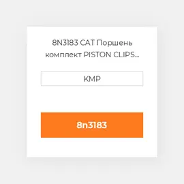 8N3183 CAT Поршень комплект PISTON CLIPS PIN & RINGS