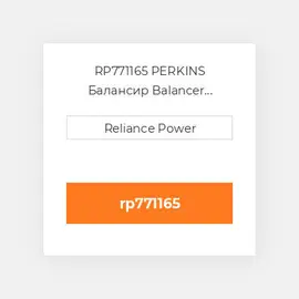 RP771165 PERKINS Балансир Balancer Overhaul Kit