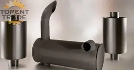 37781341 Perkins Труба вихлопу MANIFOLD AD3.152