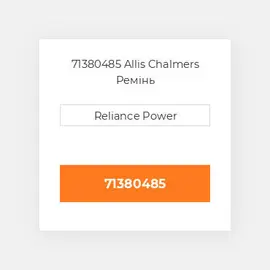 71380485 Allis Chalmers Ремінь