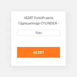 45287 Forklift parts Гідроциліндр CYLINDER - Master