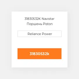 31830532K Navistar Поршень Piston