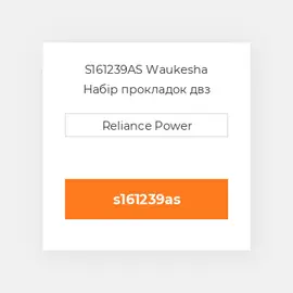 S161239AS Waukesha Набір прокладок двз