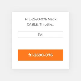 FTL-2690-076 Mack CABLE, Throttle Lock(76in) Кабель