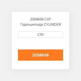 2058656 CAT Гідроциліндр CYLINDER G
