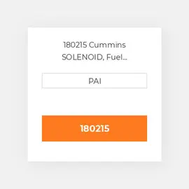 180215 Cummins SOLENOID, Fuel Shutoff(3in O/C Mounting Holes)(12 VDC)(Used in Kit 180220) Соленоїд, електромагніт