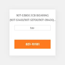 907-53800 JCB BEARING (907-51400/907-53700/907-09400) 2788/2720 Підшипник