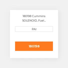 180198 Cummins SOLENOID, Fuel Shutoff(12 VDC) Соленоїд, електромагніт