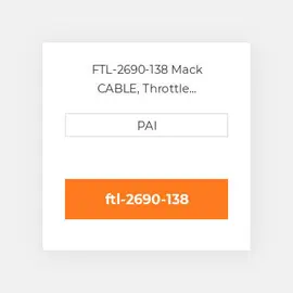 FTL-2690-138 Mack CABLE, Throttle Lock(138in) Кабель