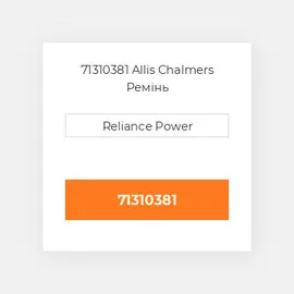 71310381 Allis Chalmers Ремінь