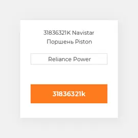 31836321K Navistar Поршень Piston