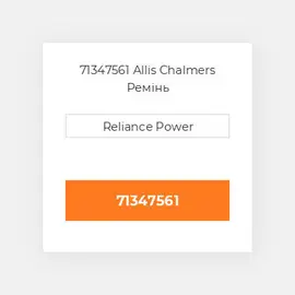 71347561 Allis Chalmers Ремінь