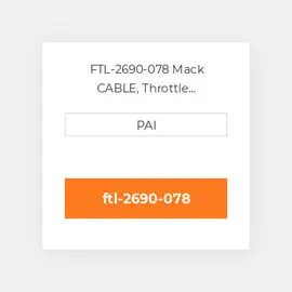 FTL-2690-078 Mack CABLE, Throttle Lock(78in) Кабель