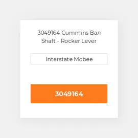 3049164 Cummins Вал Shaft - Rocker Lever