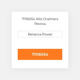 71116054 Allis Chalmers Ремінь