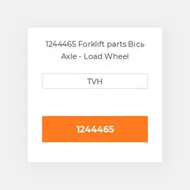 1244465 Forklift parts Вісь Axle - Load Wheel