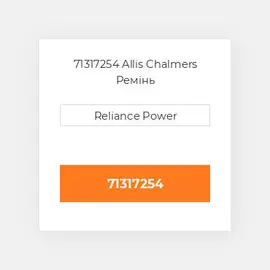 71317254 Allis Chalmers Ремінь