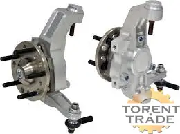 BSP-7360 Chassis Suspen SPINDLE (38, 000/44, 000 lb. Axle) Шпиндель