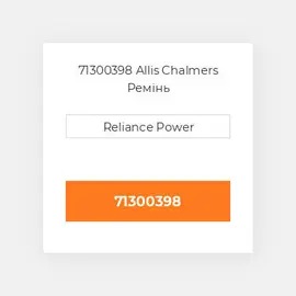 71300398 Allis Chalmers Ремінь
