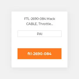 FTL-2690-084 Mack CABLE, Throttle Lock(84in) Кабель