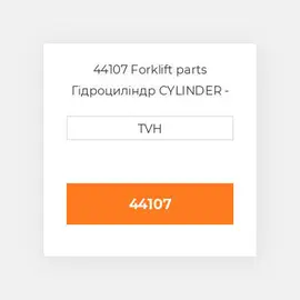 44107 Forklift parts Гідроциліндр CYLINDER - Master