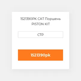 1521390PK CAT Поршень PISTON KIT