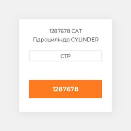 1287678 CAT Гідроциліндр CYLINDER G