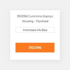 3102196 Cummins Корпус Housing - Flywheel