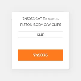 7N5036 CAT Поршень PISTON BODY C/W CLIPS