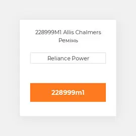 228999M1 Allis Chalmers Ремінь