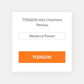 71306200 Allis Chalmers Ремінь